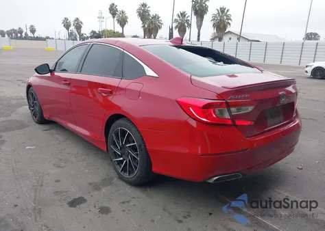 2018 Honda Accord Sport from USA, damaged, VIN 1HGCV1F3XJA054523